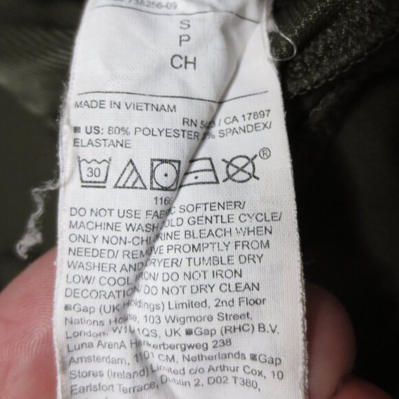 OLD NAVY womens PANTS green TAPERED go-dry POWERSOFT COZE comfy ATHLETIC SIZE S - Picture 8 of 11